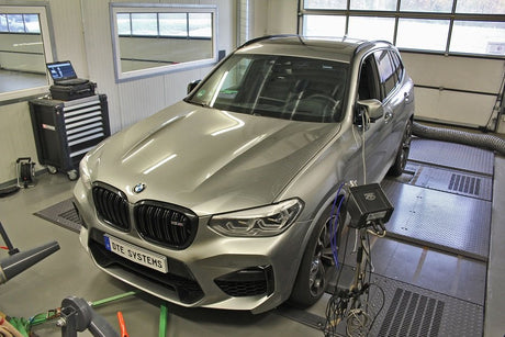 Enormous supply of additional power for the big BMW X3 M