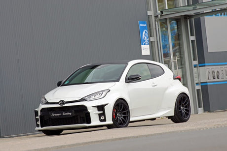 Senner Tuning equipped the 351 HP strong Toyota GR Yaris “race edition” with KW V3 coilovers