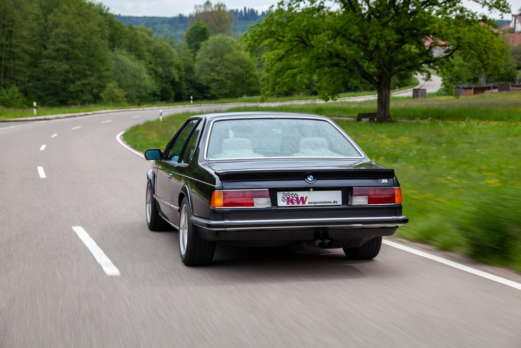 Modern ride quality and driving dynamics for all classical BMW 6-series (E24)