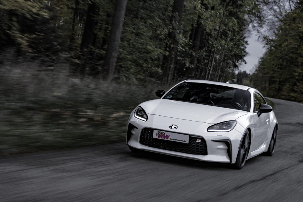 A quick overview: These are the coilover kits we offer for the Toyota GR 86