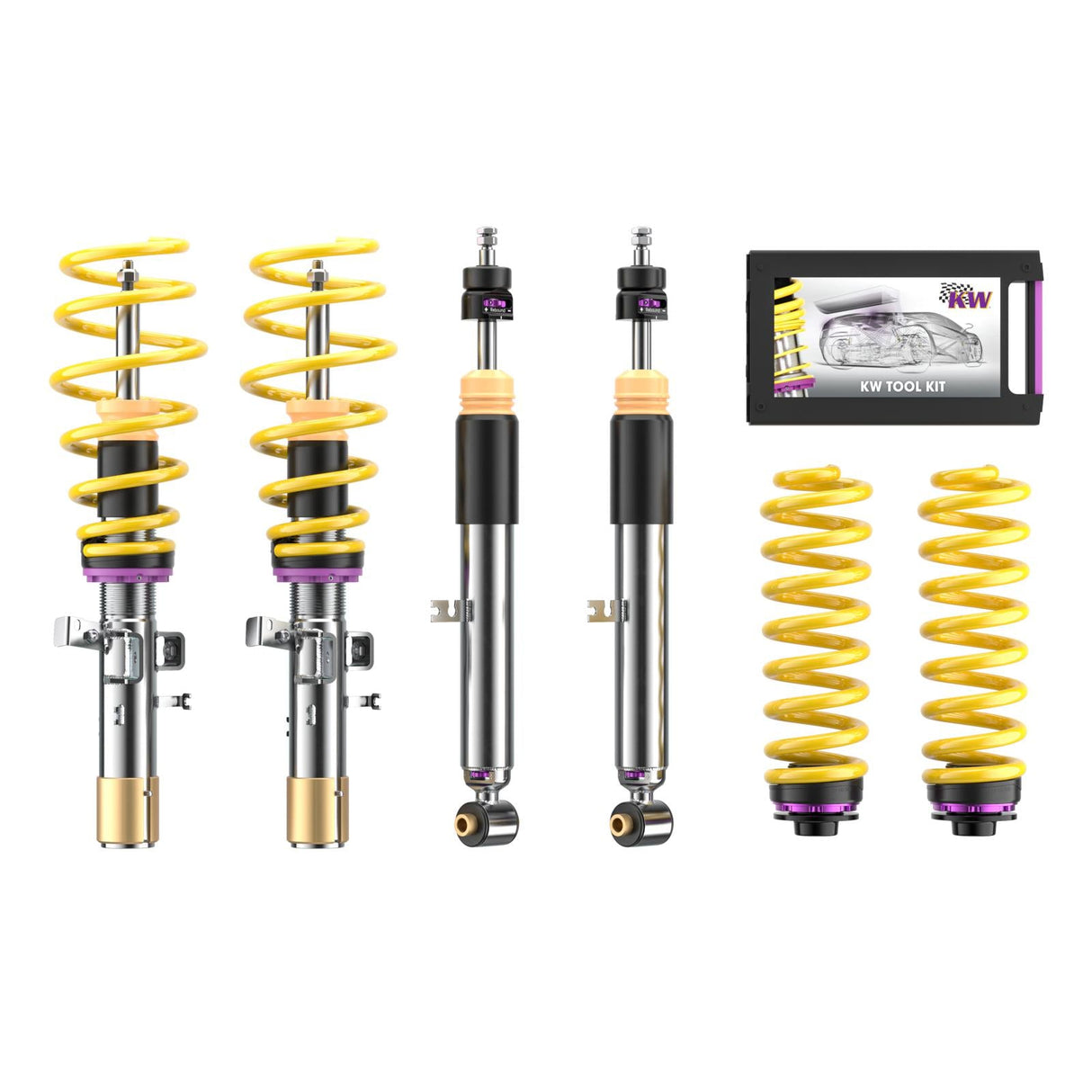 KW V3 Leveling Coilovers for Mercedes Benz V220d
