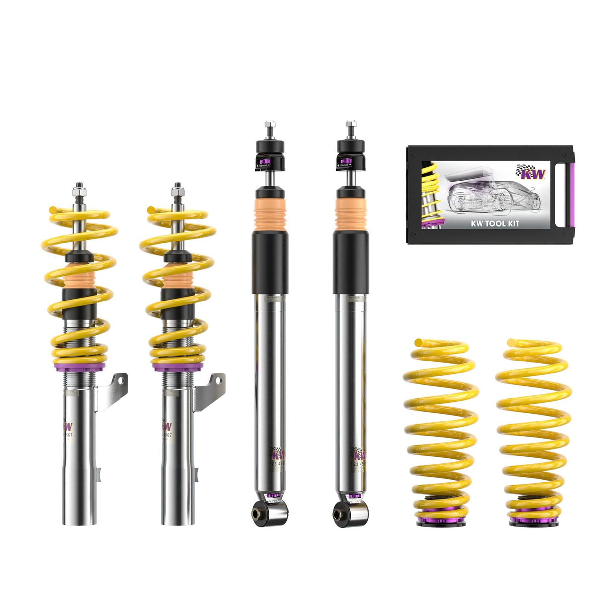 KW Coilover suspension V3 inox